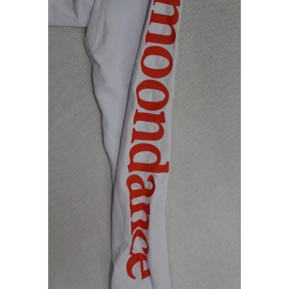 Patagonia Men White Shirt Surfing Beach Long Sleeve Polyester Size XS